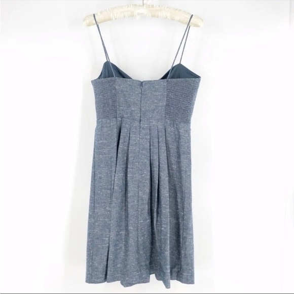 Madewell Front Tie Chambray Dress - Picture 6 of 10